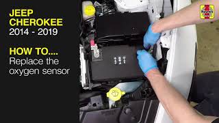 How to Replace the oxygen sensor on the Jeep Cherokee 2014 to 2019