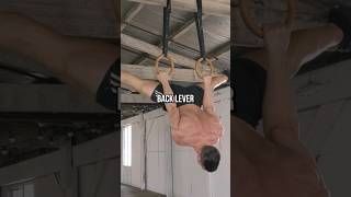 Back Lever For Beginners