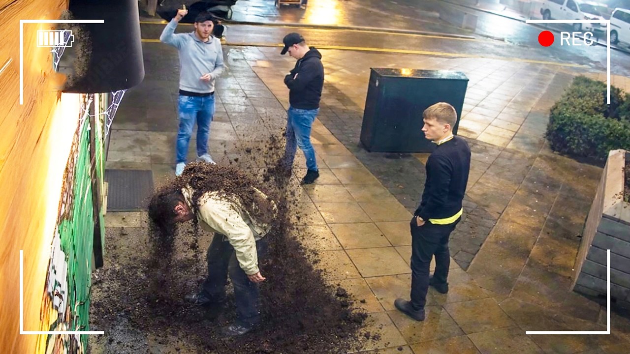 لن تصدق ما ظهر أمام كاميرات المراقبة في هذه اللحظة!