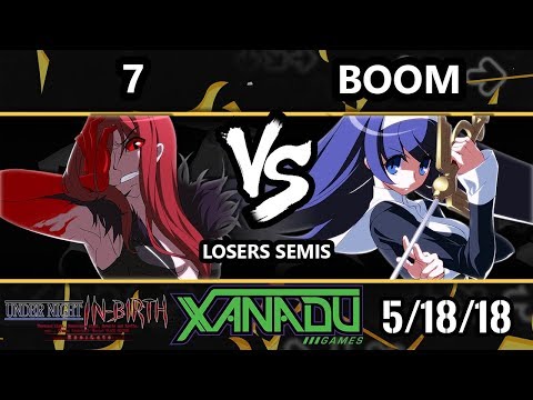 BnB 12 UNIST - 7 (Carmine) Vs. Boom (Orie) - Under Night In-Birth Losers Semis