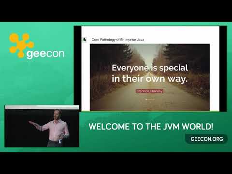 GeeCON 2017: Rod Johnson - Simplification and Automation in Java: Yesterday, Today and Tomorrow