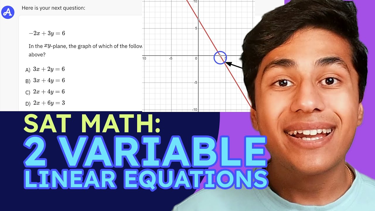 SAT MATH: 2 Variable Linear Equations • AceIt
