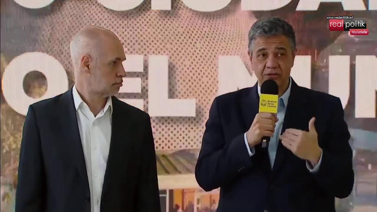 Horacio Rodríguez Larreta presentó la Cumbre Mundial de Alcaldes C40