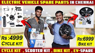 Electric Vehicle Spare Parts in Chennai | Bike & Cycle Conversion Kit & Spare Parts | Rider Machine