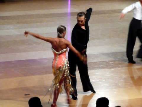 Mistrzostwa Polski LA 2011 - 1/4 cha-cha - Marek Fiksa i Kinga Jurecka