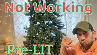 How to fix Pre-Lit Christmas tree bulbs ( & BULB REPAIR!) +++ Re-String a tree!