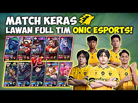 Tough Match Against the Full ONIC Esports Squad! 1 Lane vs SKYLAR!!