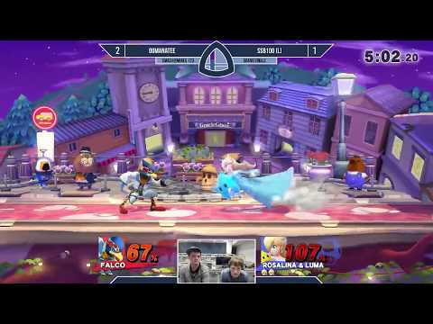 Sm4sh@Mines 123 - OOManatee (Falco) Vs. SSB100 [L] (Lucina, Rosalina & Luma) - Grand Finals