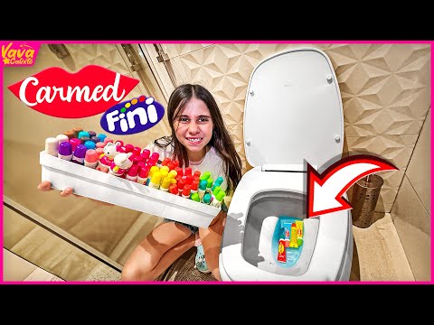 A ANINHA JOGOU A COLEÇÃO DE  CARMED DO FÃ MALUCO NO VASO POR CIUMES