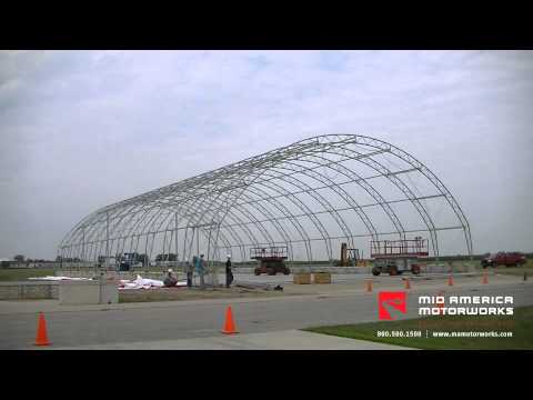 Thumbnail for Building the Corvette Funfest Domes | Behind the Scenes Setup (Vintage Footage) by video, Corvet, Corvett, vide