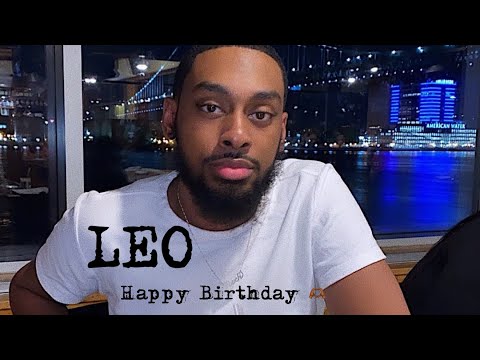 LEO-YOU HAVE SET AN AMAZING TONE FOR HOW YOU WANT TO BE TREATED FROM NOW ON! 