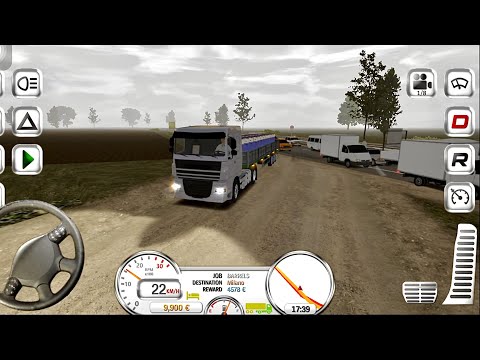 Euro Truck Driver #2 | Roma Truck Oil Tanker Milano ! iOS Gameplay Game Liker Pro On YouTube