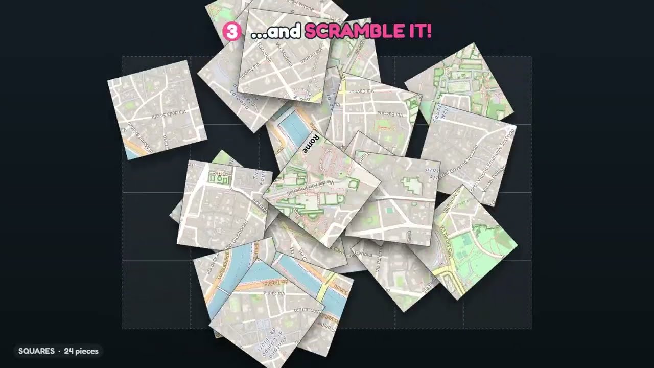 Scrambled Maps: World Capitals