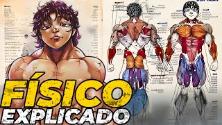 O melhor FÍSICO dos ANIMES? - ANATOMIA BAKI