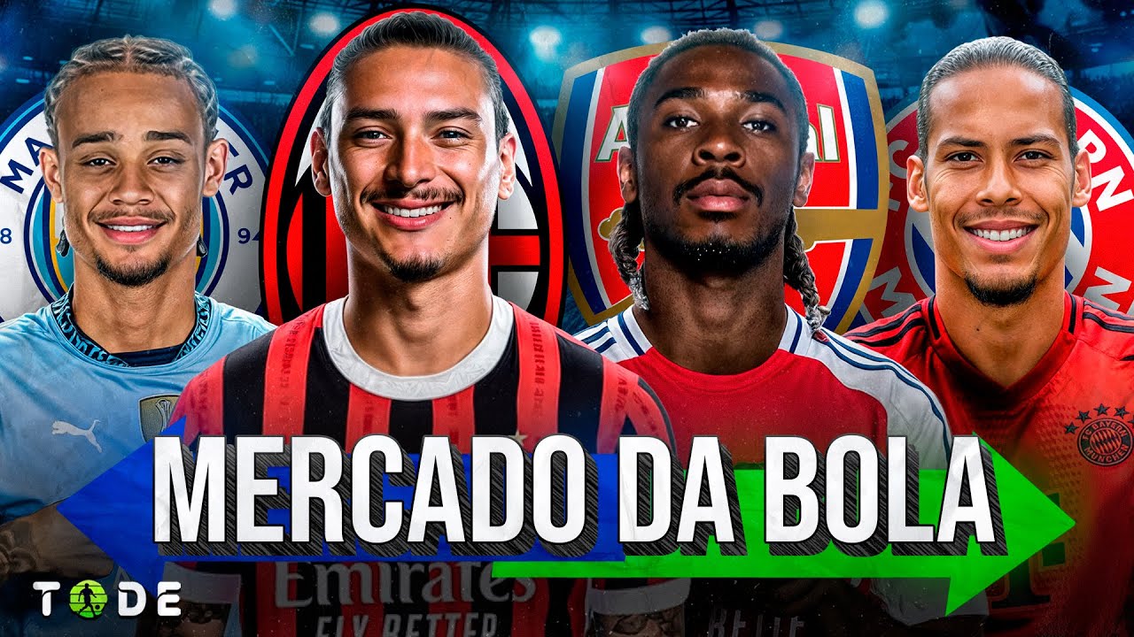 ARSENAL quer MOISE KEAN l 4 GIGANTES miram VAN DIJK l GUARDIOLA pediu SIMONS l D. NUNEZ no MILAN