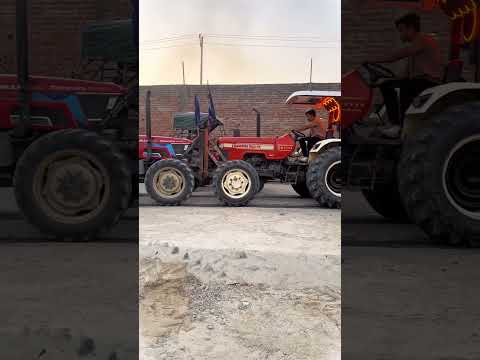 swaraj 963 4x4 and Mahindra novo 4x4 #swaraj963fe #mahindranovo # #farming #sidhumoosewala