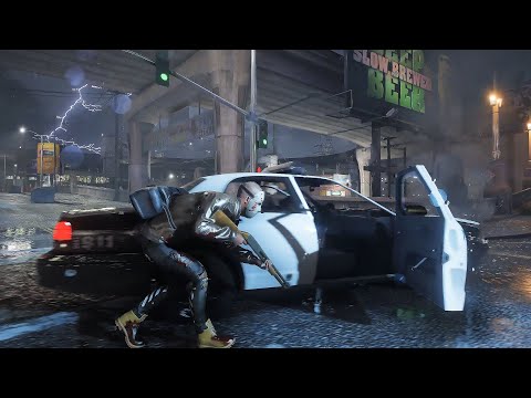 GTA 5 The Vangelico Heist With Enhanced NEXT-GEN Graphics Mod Gameplay On RTX4090 Ultra Ray Tracing