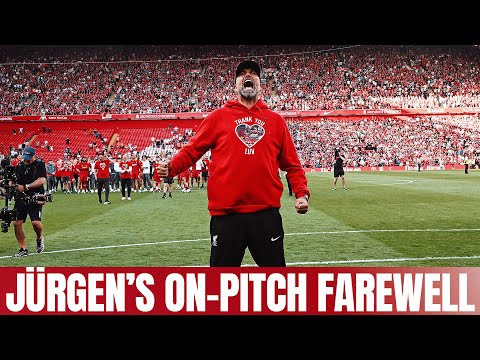 LIVE: Jürgen Klopp's on-pitch farewell | Liverpool vs Wolves | Tributes, reaction & more