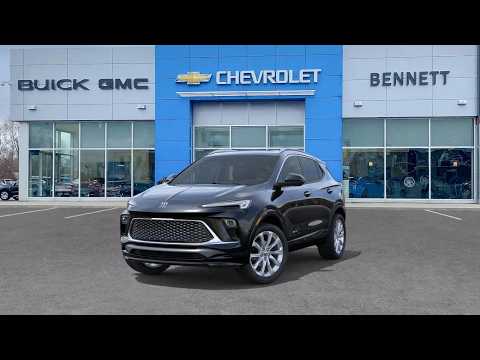 2026 Buick Encore GX Avenir AWD in Black for sale at Bennett Chevrolet Cadillac Buick GMC Ltd. in Cambridge, ON