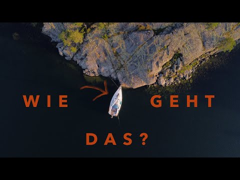 Übernachten in wilder Natur | Heckankern mit dem Segelboot | annaundmalin segeln #90