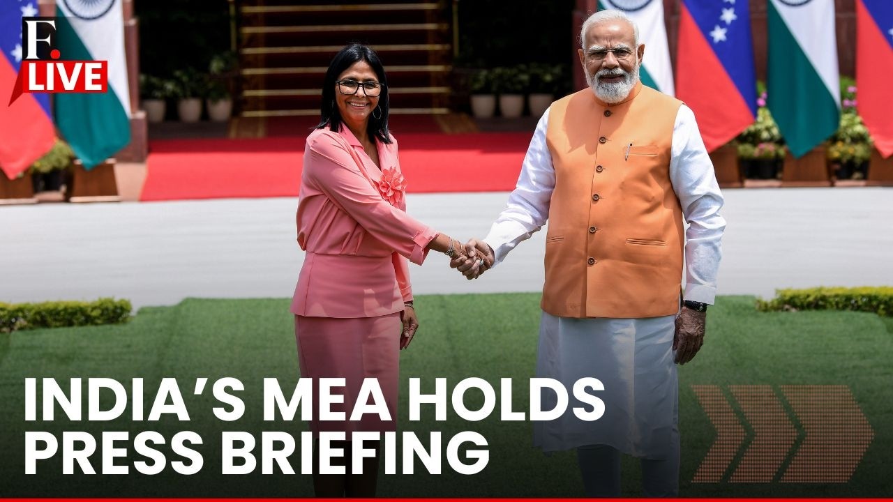 MEA Briefing LIVE: 'Venezuelan Leader Will Visit India's Energy Facilities' Says Secy Tondon