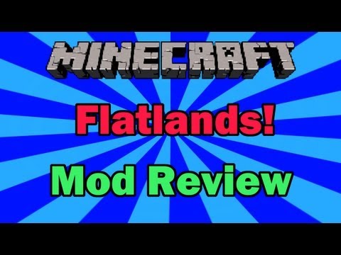 ChungChowCraft - Minecraft Flatland Extension Mod Review (New World Type!)
