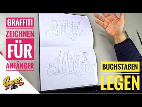 Drawing graffiti for beginners - laying out letters - Graffiti Coach