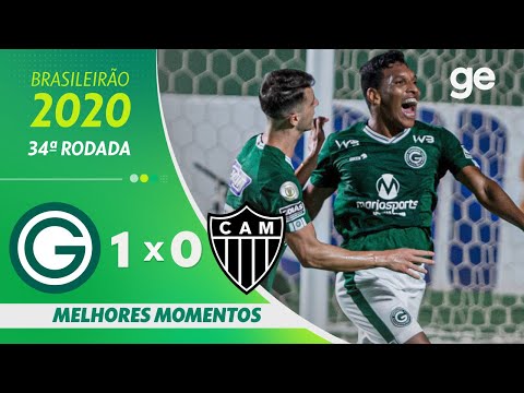 GOIÁS 1 X 0 ATLÉTICO-MG | MELHORES MOMENTOS | 34ª RODADA BRASILEIRÃO 2020 | ge.globo