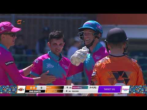 Mzansi Super League Highlights | Nelson Madela Bay Giants vs Durban Heat