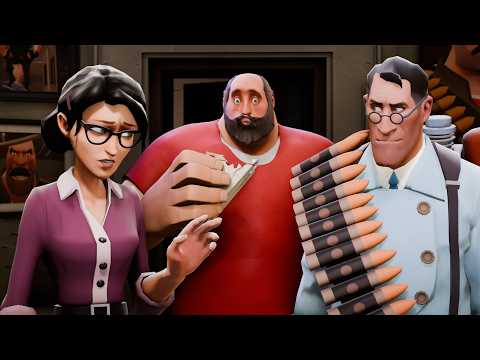 Medic Discovers Pootis-Man Is Still Alive (TF2 Blender)(Megamind)