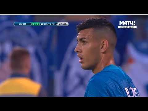 Zenit SPb 1 - 0   Dinamo Minsk  - Europa League (GOL de Paredes)