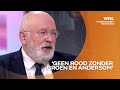 Frans Timmermans (GL-PvdA) reageert op 'verdwijnen PvdA' volgens Caroline van der Plas