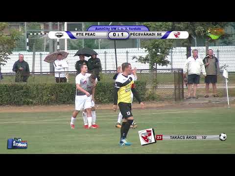 PTE PEAC - PÉCSVÁRADI SE R-BUSZ   1 - 4  (0 - 3)