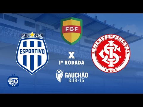 Esportivo x Internacional - GAUCHÃO SUB-15