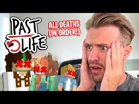 REACTING To Every DEATH In PAST LIFE SMP!! (Deaths In Order!!)
