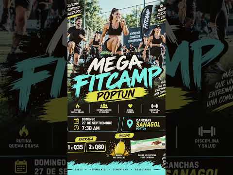 fitcam poptun Petén Guatemala te esperamos estamos ubicados frente la gasolinera 3a cancha sanagol