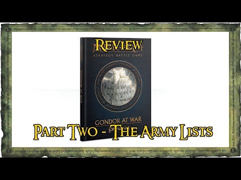 Middle Earth SBG Gondor at War Review Part 2 - The Armies