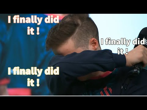 crownie in tears after reaching the finals for the first time. #leagueoflegends #lolesports