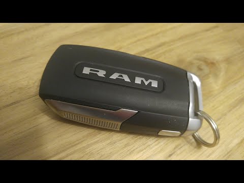 2019 - 2022 RAM Key Fob Battery Replacement - DIY