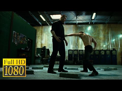 Jason Statham vs Big Man in the movie The Transporter 3 (2008)