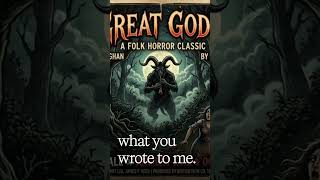 From the Great God Pan by Arthur Machen #audiobook