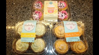 Cupcakes: Kroger Bakery Fresh Goodness Pineapple, Kimberley’s: Lemon Ice & Peaches & Crème