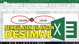 Cara Membulatkan Angka Desimal di Microsoft Excel