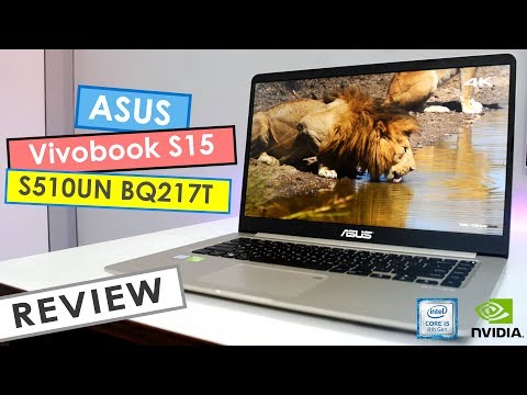 Asus Vivobook S15 S510UN-BQ217T Review ! (2018)