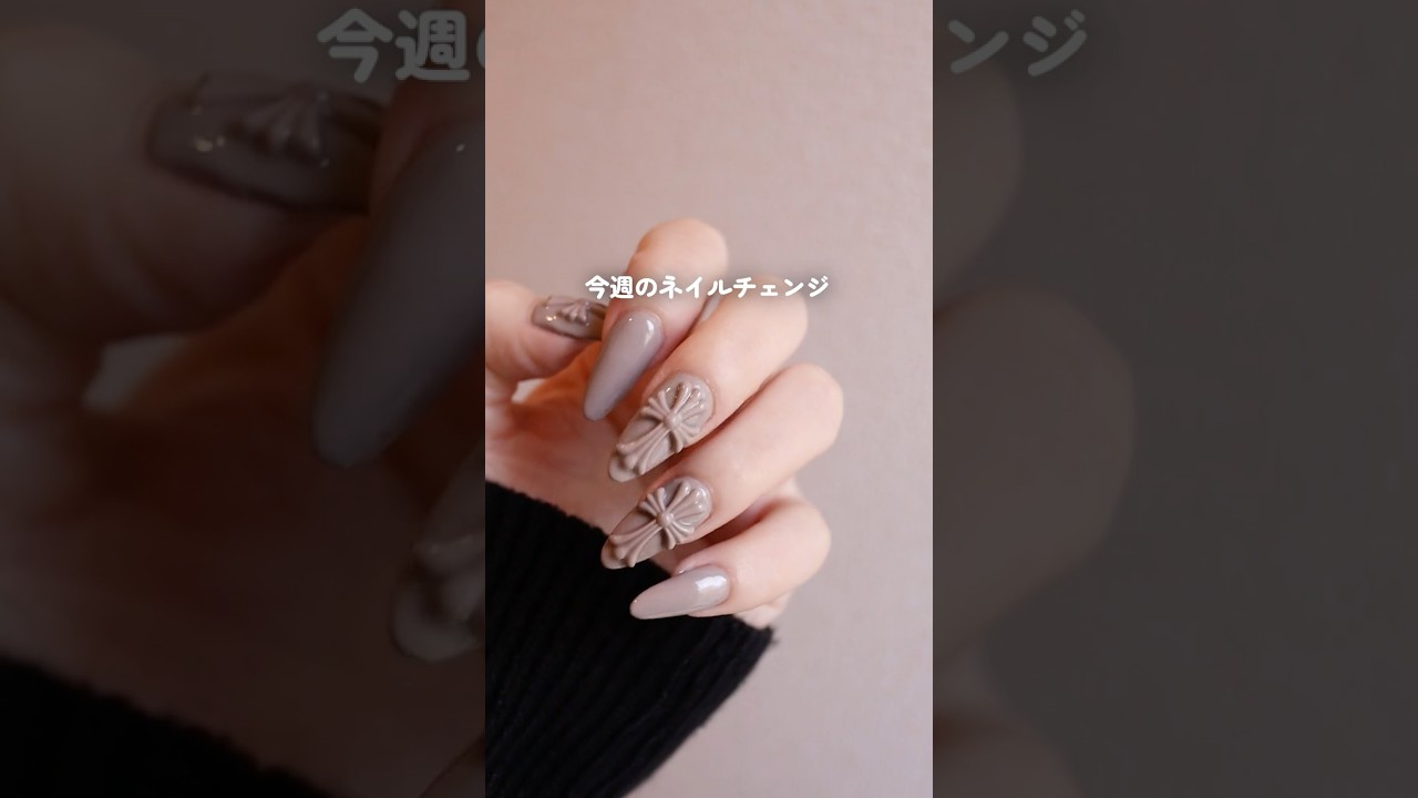 モールドで簡単！クロスネイル✝️#セルフネイル #100均ネイル #シリコンモールド