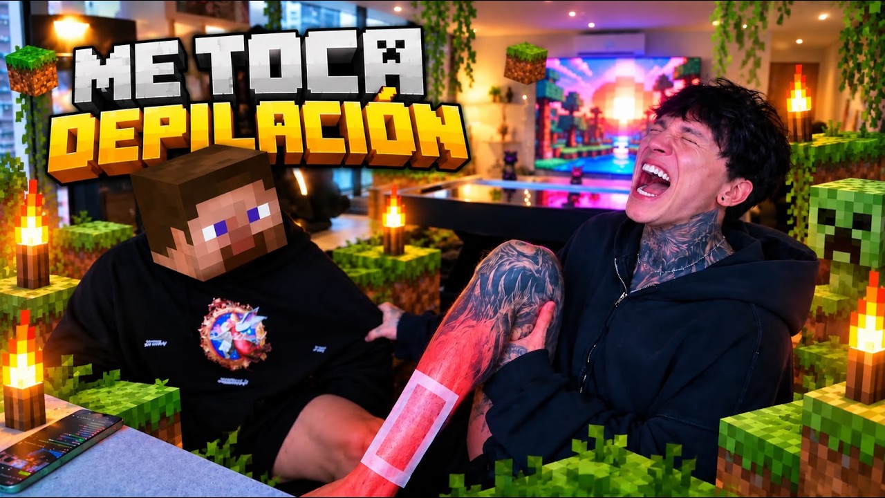 SI MUERO EN MINECRAFT ME DEPILO (EXTREMO)