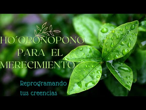 Meditación: HO´OPONOPONO PARA EL MERECIMIENTO - "Yo Merezco"(Versión Corta)
