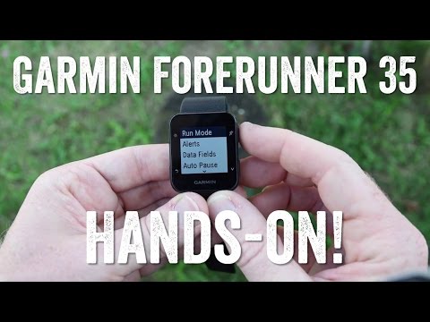 Hands-on! Garmin Forerunner 35 Features Overview!
