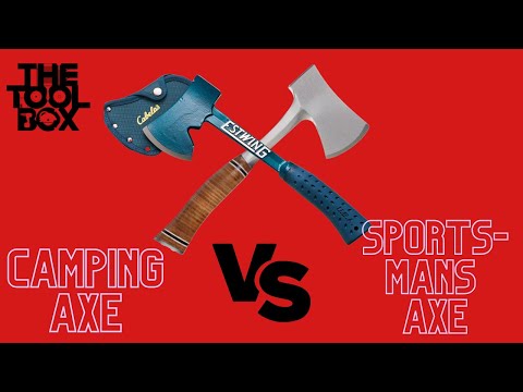 Estwing Camping Axe Vs Sportsman Axe #headtohead #gearreview #campinglife