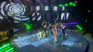 Linda Pritchard - You´re Making Me Hot Hot Hot (Melodifestivalen 2010 Sweden Eurovision)